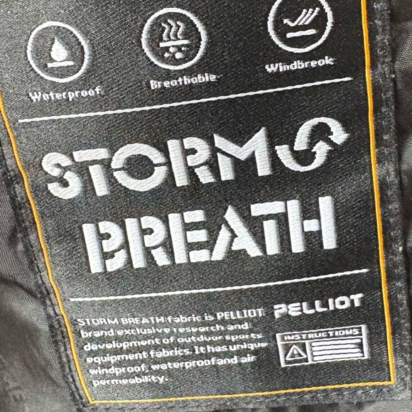 PELLIOT size M Outdoor Hiking Jacket Mens Windbreaker Waterproof, Zipper front - Picture 4 of 13
